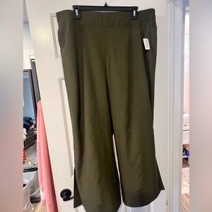 Old Navy Forest Green Flare Pants
